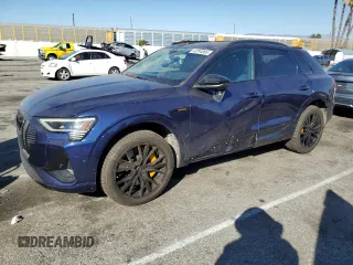 2022 Audi e-tron Chronos with VIN WA1VABGE0NB033604, listed as a Copart auction lot 42244065 with 24,907 mi miles and Salvage Title. Bid and sale history available at carsss.com. Image 1.