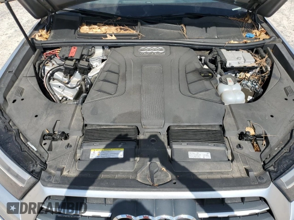 2019 Audi Q7 Prestige with VIN WA1VAAF78KD013548, listed as a Copart auction lot 56485545 with 52,308 mi miles and Salvage title. Bid and sale history available at DreamBid. Image 12.