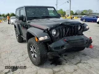 2021 Jeep Wrangler Rubicon with VIN 1C4HJXCG5MW797267, listed as a Copart auction lot 53585825 with 44,496 mi miles and Salvage title. Bid and sale history available at DreamBid. Image 11.