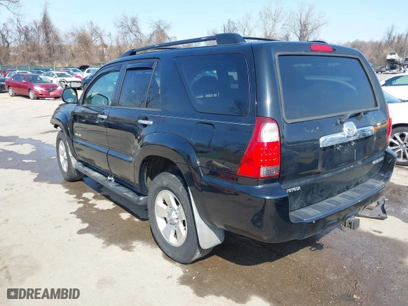 2007 Toyota 4Runner SR5 with VIN JTEBU14R570124850, listed as a IAAI auction lot 41719619 with 199,349 mi miles. Bid and sale history available at carsss.com. Image 3.