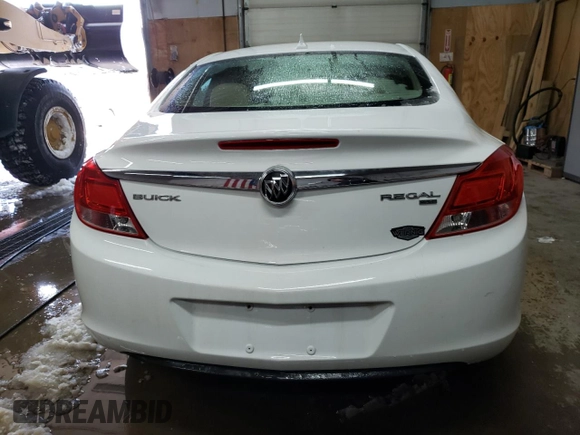 2011 Buick Regal CXL RL2 with VIN 2G4GP5EC9B9208778, listed as a Copart auction lot 44680675 with 120,574 mi miles and Clean title. Bid and sale history available at DreamBid. Image 6.