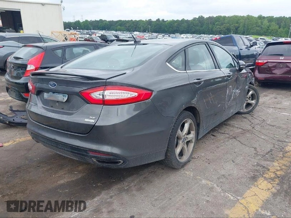 2016 Ford Fusion SE with VIN 3FA6P0H97GR363971, listed as a IAAI auction lot 41086941 with 107,202 mi miles and . Bid and sale history available at carsss.com. Image 4.