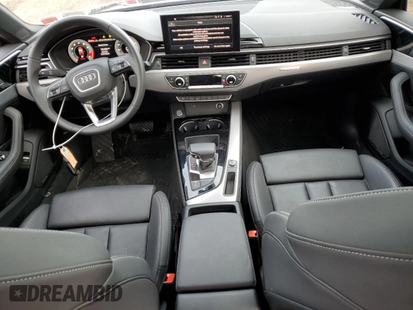 2021 Audi A5 Sportback S line Premium Plus with VIN WAUFACF51MA007211, listed as a Copart auction lot 45168684 with 23,909 mi miles. Bid and sale history available at carsss.com. Image 8.