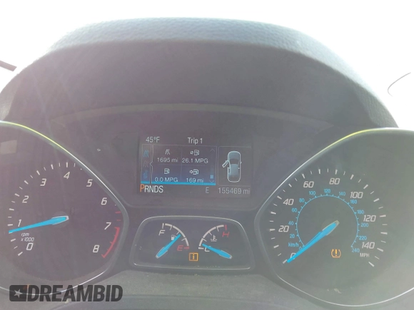2016 Ford Escape SE with VIN 1FMCU0G7XGUB87914, listed as a IAAI auction lot 41427224 with 155,469 mi miles. Bid and sale history available at carsss.com. Image 7.
