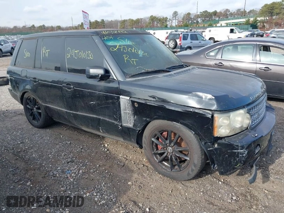 2007 Land Rover Range Rover SC with VIN SALMF13417A239283, listed as a IAAI auction lot 41014442 with Not provided miles and . Bid and sale history available at DreamBid. Image 1.
