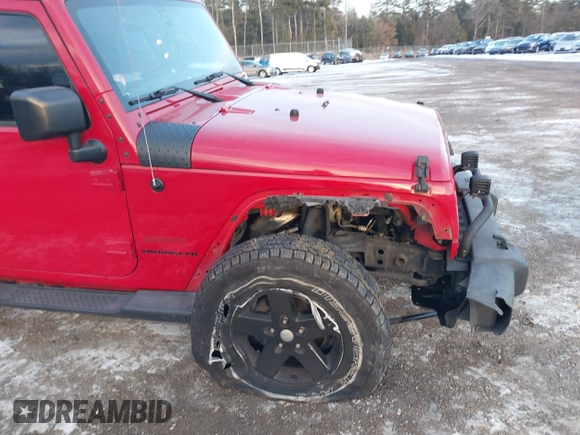2014 Jeep Wrangler Sport with VIN 1C4AJWAG9EL295931, listed as a IAAI auction lot 41362815 with 104,881 mi miles and . Bid and sale history available at carsss.com. Image 6.