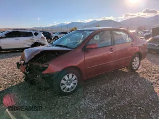 2004 Toyota Corolla CE with VIN 1NXBR38E24Z270728, listed as a Copart auction lot 79022664 with 58,280 mi miles and Salvage Title. Bid and sale history available at DreamBid. Image 1.