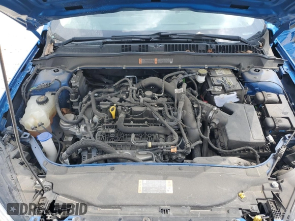 2020 Ford Fusion SE with VIN 3FA6P0HD5LR168627, listed as a Copart auction lot 50019085 with 36,537 mi miles and Salvage Title. Bid and sale history available at DreamBid. Image 11.