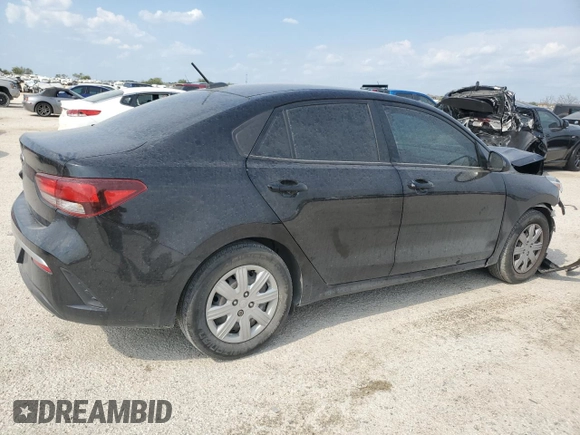 2021 Kia Rio LX with VIN 3KPA24AD9ME383196, listed as a Copart auction lot 68703904 with 100,688 mi miles and Salvage Title. Bid and sale history available at DreamBid. Image 3.