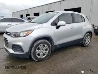 2017 Chevrolet Trax LS z VIN 3GNCJKSB5HL265801, wystawiony jako Copart lot #56644365 z przebiegiem 173 383 mil mil oraz Szkoda całkowita • Salvage title. Historia ofert i sprzedaży dostępna na DreamBid. Obrazek 1.