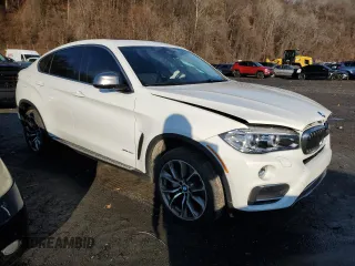 2016 BMW X6 xDrive50i with VIN 5UXKU6C52G0R99950, listed as a Copart auction lot 83029484 with 33,022 mi miles and Salvage Title. Bid and sale history available at carsss.com. Image 4.