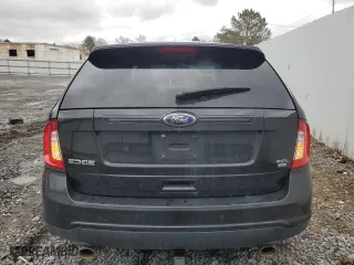 2013 Ford Edge SEL with VIN 2FMDK4JC4DBE22591, listed as a Copart auction lot 51941445 with 122,887 mi miles and Salvage Title. Bid and sale history available at carsss.com. Image 6.