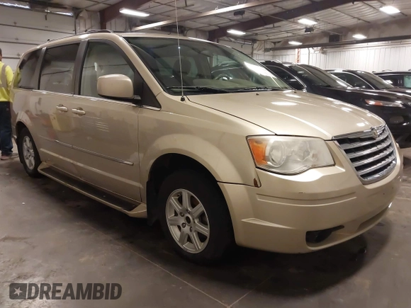 2010 Chrysler Town & Country Touring with VIN 2A4RR5D17AR184092, listed as a IAAI auction lot 41727926 with 158,937 mi miles and . Bid and sale history available at DreamBid. Image 1.