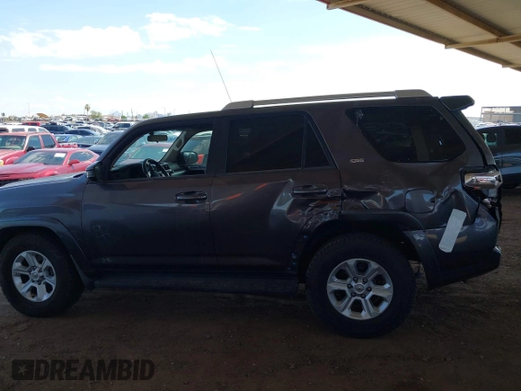 2018 Toyota 4Runner SR5 with VIN JTEBU5JR0J5516950, listed as a IAAI auction lot 42666217 with 75,729 mi miles and . Bid and sale history available at DreamBid. Image 14.