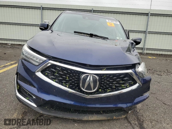 2021 Acura RDX Technology with VIN 5J8TC2H55ML015938, listed as a Copart auction lot 61309105 with Not provided miles and Salvage title. Bid and sale history available at DreamBid. Image 5.