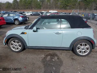 2013 MINI Cooper Convertible with VIN WMWZN3C53DT135427, listed as a IAAI auction lot 41954817 with 57,029 mi miles. Bid and sale history available at carsss.com. Image 15.