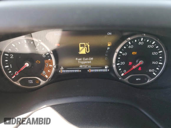 2022 Jeep Renegade Latitude with VIN ZACNJDB10NPN78548, listed as a Copart auction lot 47062755 with 46,157 mi miles and Salvage title. Bid and sale history available at DreamBid. Image 9.