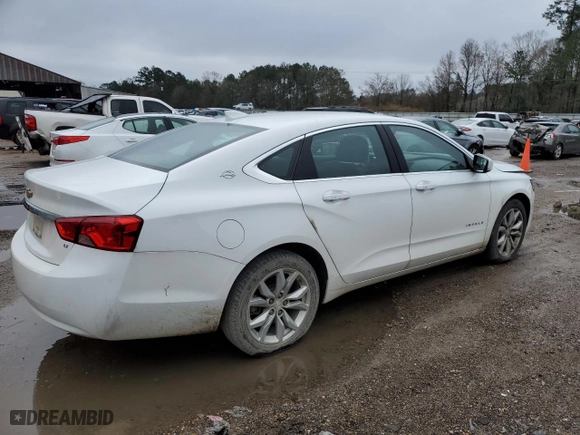 2019 Chevrolet Impala LT with VIN 1G11Z5SA1KU140706, listed as a Copart auction lot 45680525 with 127,710 mi miles and Salvage Title. Bid and sale history available at carsss.com. Image 3.