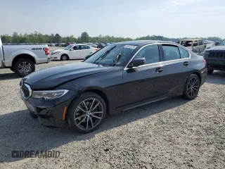 2022 BMW 3 Series 330i z VIN 3MW5R1J09N8C24653, wystawiony jako Copart lot #53022275 z przebiegiem Nie podano mil oraz Szkoda całkowita • Salvage title. Historia ofert i sprzedaży dostępna na DreamBid. Obrazek 1.