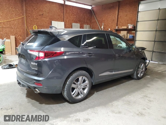 2021 Acura RDX Advance with VIN 5J8TC2H7XML013894, listed as a Copart auction lot 59023885 with 72,603 mi miles and Salvage title. Bid and sale history available at DreamBid. Image 3.