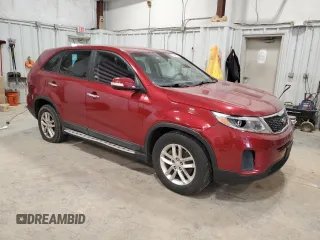 2014 Kia Sorento LX with VIN 5XYKT3A65EG487427, listed as a Copart auction lot 52041315 with 195,327 mi miles and Non Repairable. Bid and sale history available at carsss.com. Image 4.
