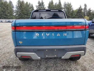2022 Rivian R1T Launch Edition with VIN 7FCTGAAL0NN001418, listed as a Copart auction lot 75002264 with 28,835 mi miles and Salvage Title. Bid and sale history available at carsss.com. Image 6.