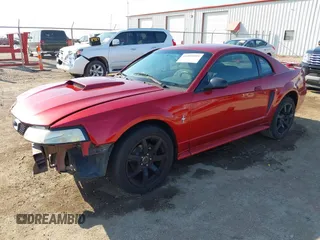 2003 Ford Mustang Standard with VIN 1FAFP40433F312756, listed as a IAAI auction lot 41899595 with 115,584 mi miles. Bid and sale history available at carsss.com. Image 2.