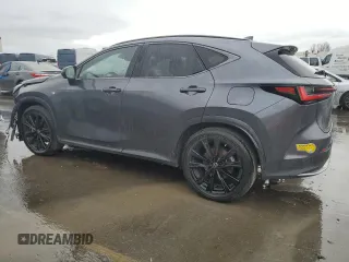 2022 Lexus NX with VIN JTJKKCFZ8N2007717, listed as a Copart auction lot 87477134 with 39,397 mi miles and Salvage Title. Bid and sale history available at carsss.com. Image 2.