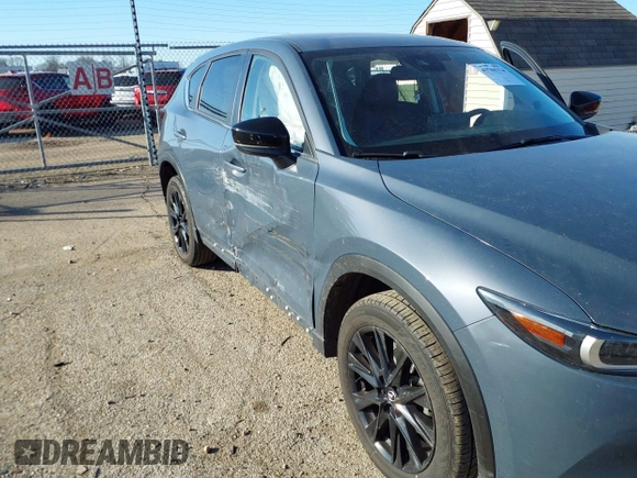 2023 Mazda CX-5 S Preferred with VIN JM3KFBCM1P0177093, listed as a IAAI auction lot 41761774 with 23,706 mi miles and . Bid and sale history available at carsss.com. Image 6.