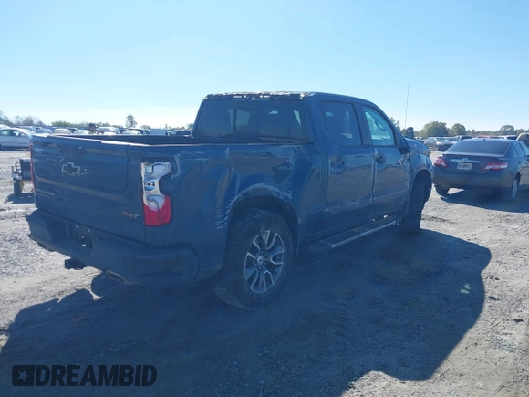 2024 Chevrolet Silverado 1500 RST with VIN 2GCUDEED6R1147763, listed as a IAAI auction lot 41857202 with 12,851 mi miles. Bid and sale history available at carsss.com. Image 4.