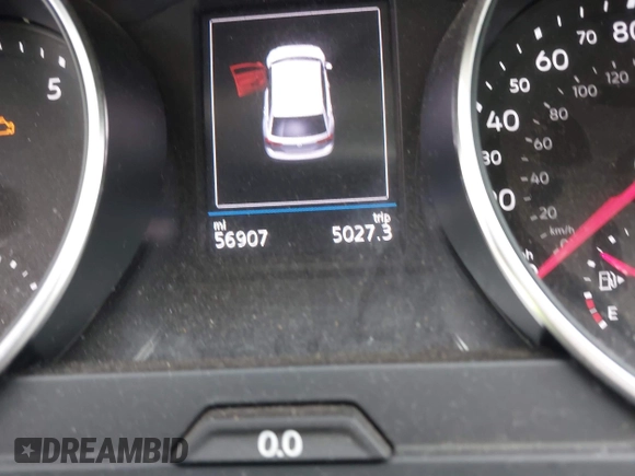 2019 Volkswagen Tiguan S with VIN 3VV1B7AX2KM039970, listed as a IAAI auction lot 41498706 with 56,907 mi miles and . Bid and sale history available at DreamBid. Image 15.