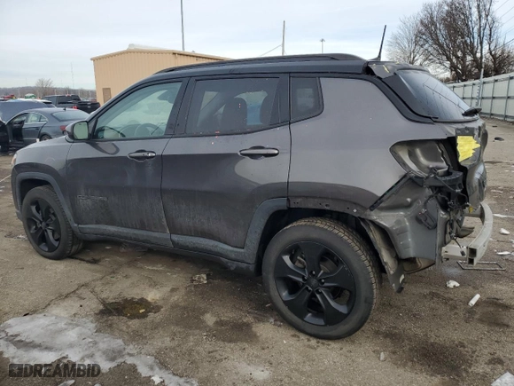 2019 Jeep Compass Latitude with VIN 3C4NJCBB1KT652666, listed as a Copart auction lot 42761525 with 103,139 mi miles and Salvage Title. Bid and sale history available at carsss.com. Image 2.