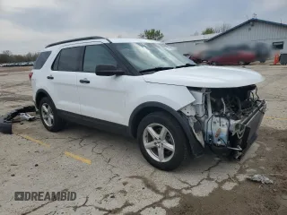 2018 Ford Explorer with VIN 1FM5K7B87JGB40658, listed as a Copart auction lot 52546795 with 74,297 mi miles and Salvage title. Bid and sale history available at DreamBid. Image 4.