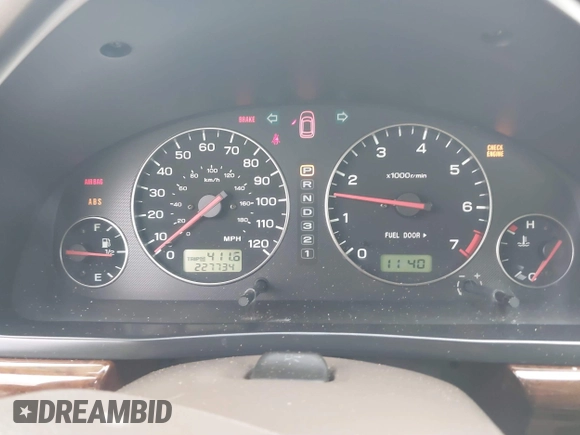 2004 Subaru Legacy Outback with VIN 4S3BE896847209418, listed as a IAAI auction lot 41509396 with 227,734 mi miles and . Bid and sale history available at DreamBid. Image 7.