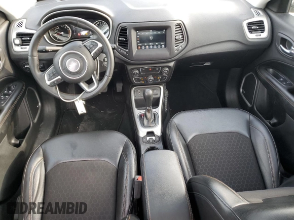 2021 Jeep Compass Latitude с VIN 3C4NJCBB7MT510051, выставлен на аукционе Copart как лот 55115185 с пробегом 53 788 миль миль и Списание • Salvage title. История ставок и продаж доступна на DreamBid. Изображение 8.
