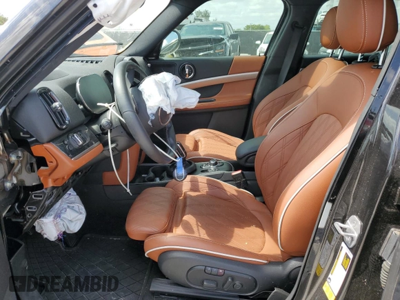 2022 MINI Countryman Cooper S with VIN WMZ53BR07N3P17772, listed as a Copart auction lot 53983525 with Not provided miles and Salvage title. Bid and sale history available at DreamBid. Image 7.