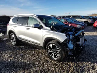 2020 Hyundai Santa Fe Limited with VIN 5NMS5CAA6LH297900, listed as a Copart auction lot 87266654 with 74,116 mi miles and Salvage Title. Bid and sale history available at carsss.com. Image 4.