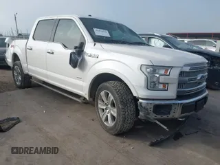 2017 Ford F-150 XL with VIN 1FTEW1EG4HFB21056, listed as a IAAI auction lot 41874618 with 135,601 mi miles. Bid and sale history available at carsss.com. Image 1.