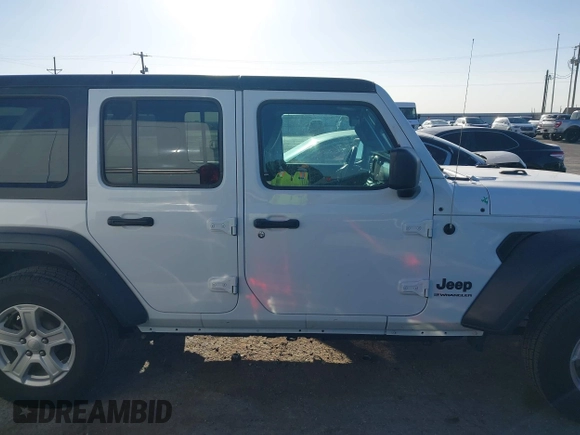 2023 Jeep Wrangler Willys with VIN 1C4HJXDN5PW574731, listed as a IAAI auction lot 42282665 with 68,163 mi miles and . Bid and sale history available at DreamBid. Image 14.