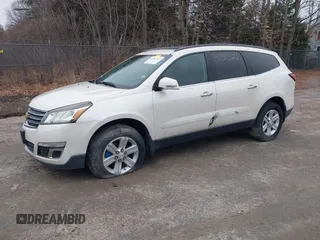 2013 Chevrolet Traverse LT with VIN 1GNKVGKD6DJ157719, listed as a IAAI auction lot 41987527 with 148,486 mi miles and . Bid and sale history available at DreamBid. Image 2.