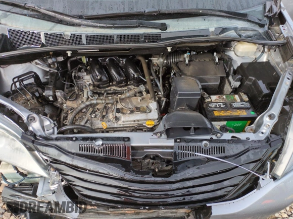 2012 Toyota Sienna LE with VIN 5TDJK3DC8CS031664, listed as a Copart auction lot 46085105 with 152,758 mi miles and Salvage Title. Bid and sale history available at carsss.com. Image 12.