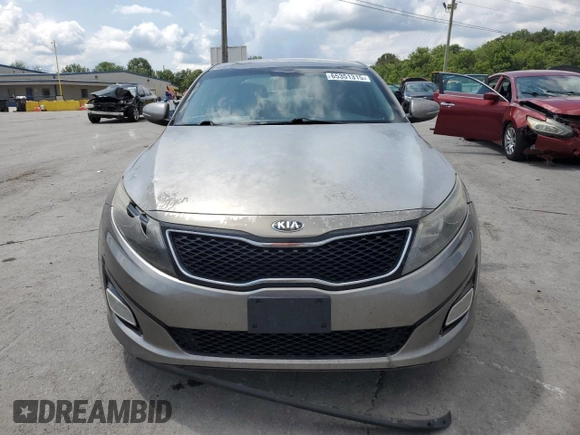 2015 Kia Optima LX with VIN 5XXGM4A71FG382276, listed as a Copart auction lot 65351315 with 209,667 mi miles and Salvage title. Bid and sale history available at DreamBid. Image 5.