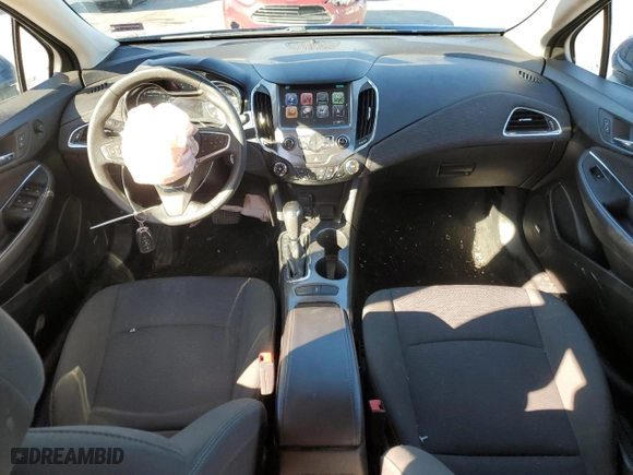 2017 Chevrolet Cruze LT with VIN 3G1BE6SM0HS573801, listed as a Copart auction lot 76269394 with 66,616 mi miles and Salvage Title. Bid and sale history available at carsss.com. Image 8.