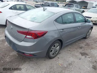 2020 Hyundai Elantra SEL with VIN KMHD84LF4LU061989, listed as a IAAI auction lot 41350847 with 51,041 mi miles. Bid and sale history available at carsss.com. Image 4.