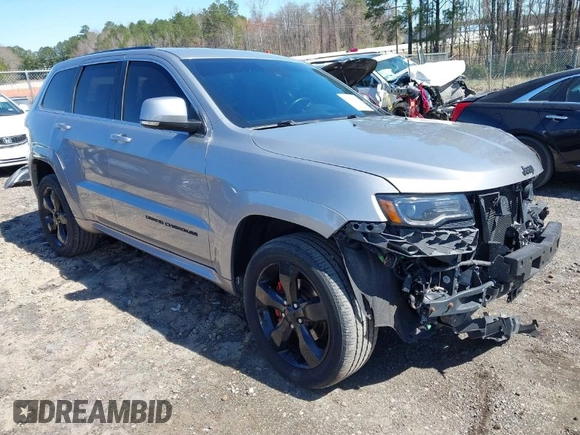 2016 Jeep Grand Cherokee High Altitude with VIN 1C4RJFCG9GC370842, listed as a IAAI auction lot 41815639 with 111,883 mi miles. Bid and sale history available at carsss.com. Image 1.