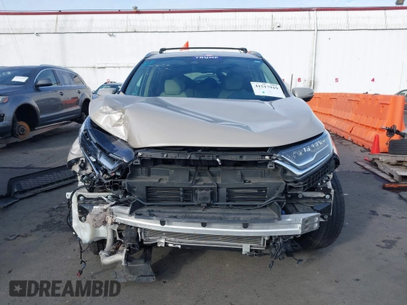 2017 Honda CR-V Touring with VIN 5J6RW2H99HL002127, listed as a IAAI auction lot 41517919 with 18,367 mi miles. Bid and sale history available at carsss.com. Image 13.