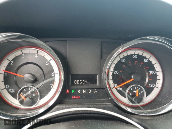 2015 Dodge Grand Caravan American Value with VIN 2C4RDGBG3FR507956, listed as a Copart auction lot 55948415 with 88,534 mi miles and Salvage Title. Bid and sale history available at DreamBid. Image 9.