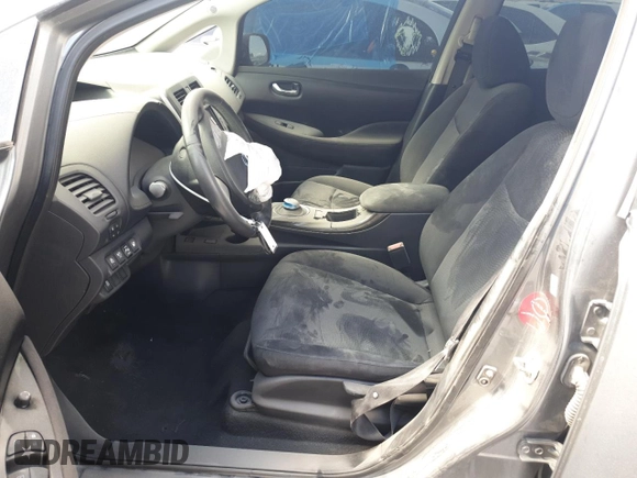 2017 Nissan LEAF S with VIN 1N4BZ0CP7HC305471, listed as a Copart auction lot 48620625 with 77,136 mi miles and Salvage title. Bid and sale history available at DreamBid. Image 7.