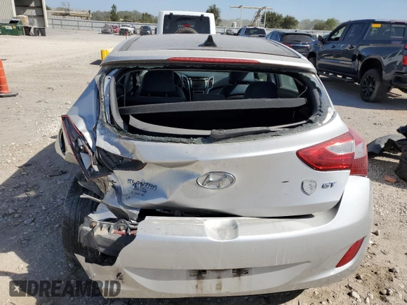 2013 Hyundai Elantra GT w/Blue Int with VIN KMHD35LE8DU048353, listed as a Copart auction lot 73672804 with 79,479 mi miles and Salvage Title. Bid and sale history available at carsss.com. Image 6.