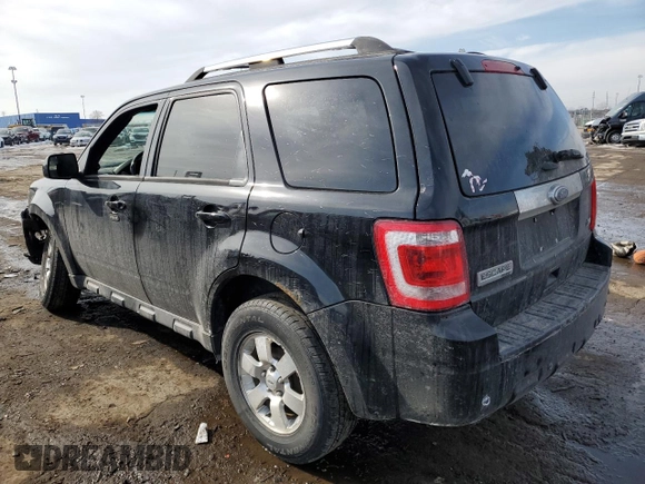 2012 Ford Escape Limited with VIN 1FMCU9EG6CKC58099, listed as a Copart auction lot 46514955 with 168,632 mi miles and Clean Title. Bid and sale history available at carsss.com. Image 2.